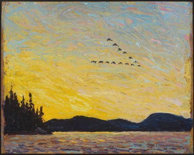 Round Lake, Mud Bay, 1915 by Tom Thomson